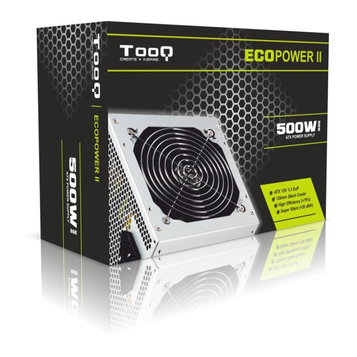 Tooq Fonte de Alimentação 500W ATX V1.3 12V [TQEP-500SSE]
