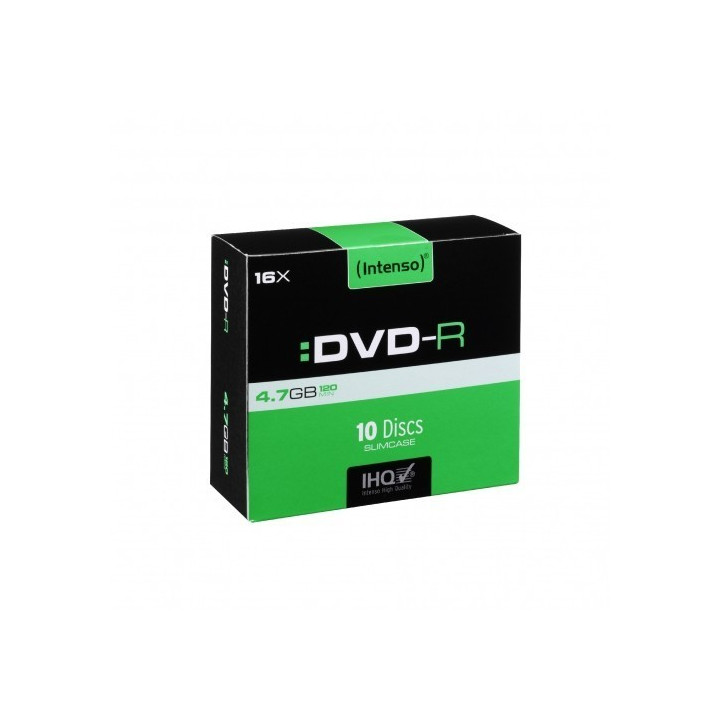 Intenso DVD-R 4.7GB 10Un. Slim Case 