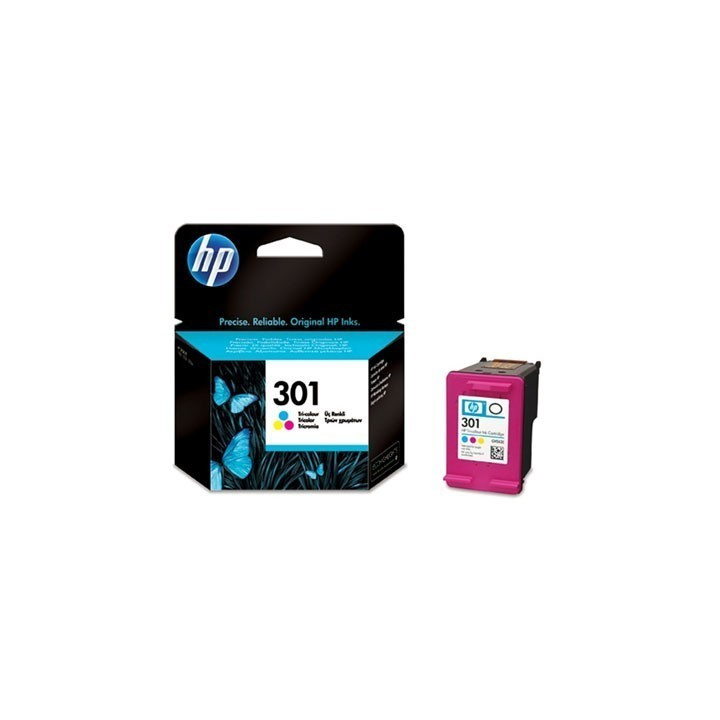 HP Tinteiro Original 301 Tricolor 