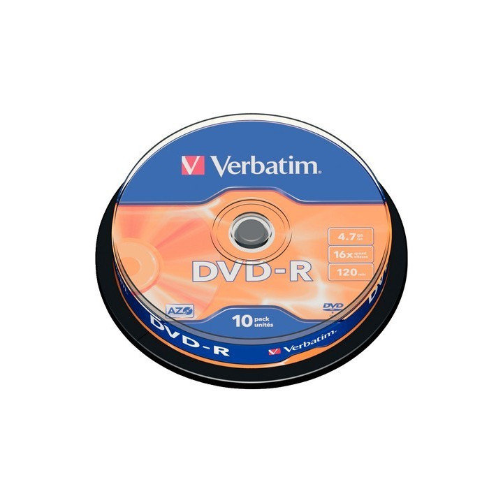 Verbatim DVD-R 4,7GB 10 Un. 