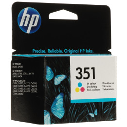 HP Tinteiro Tricolor 351 