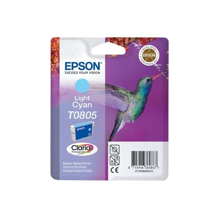 Epson Tinteiro Cyan Claro T0805 