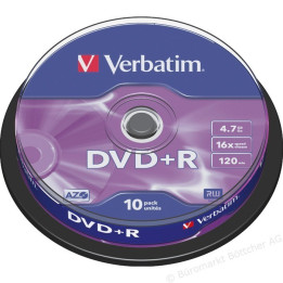 Verbatim DVD+R Pack 10 Unidades 