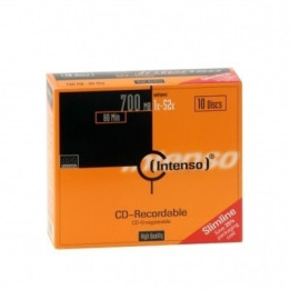 Intenso CD-R 700Mb 52X Slim 10 Pack 