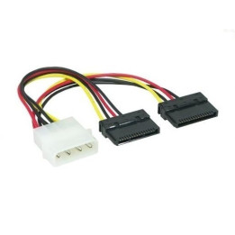 Gooby Cabo Conversor Molex - 2 x SATA 