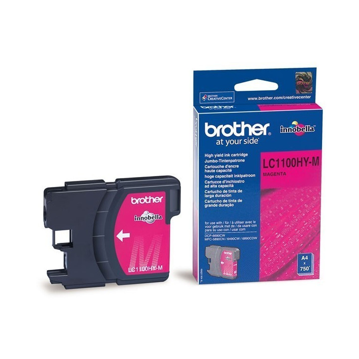 Brother Tinteiro LC1100HYM Magenta
