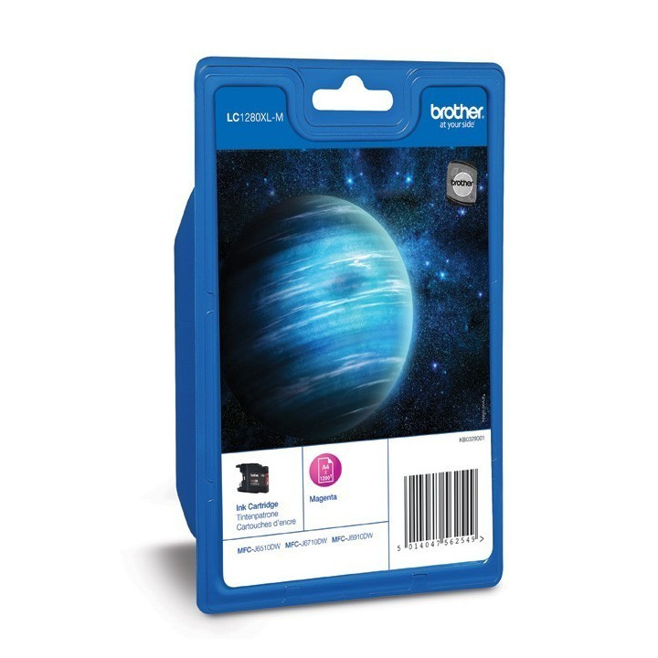 Brother Tinteiro LC1280XLMBP Magenta Alta Capacidade