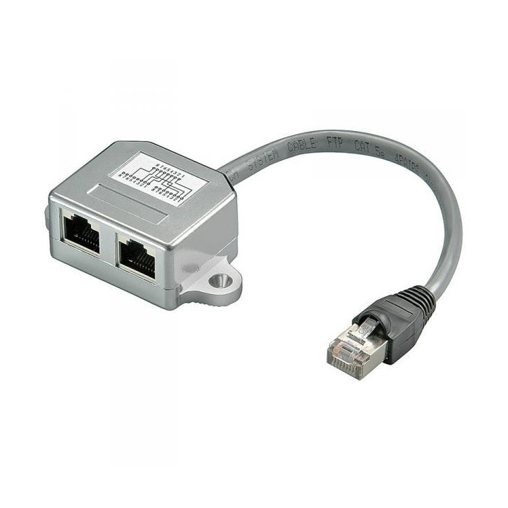 Goobay RJ45 T-Adapter CAT5 