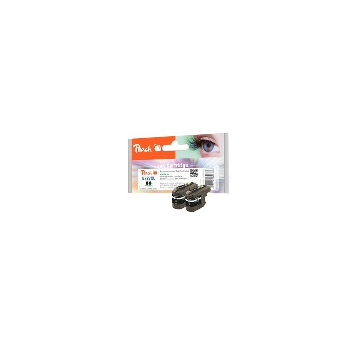 Tinteiro Duplo Compatível com Brother LC-227XLBK 