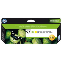 HP Tinteiro Amarelo 971XL Original de Alta Capacidade