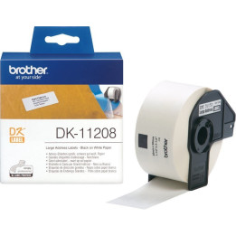 Etiquetas Térmicas pré-cortadas Brother DK-11208 400 unidades
