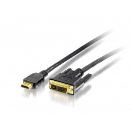 Equip Adaptador HDMI para DVI - M/M Preto (2 m)  