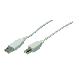 Logilink Cabo USB 2.0 A-B 2m 