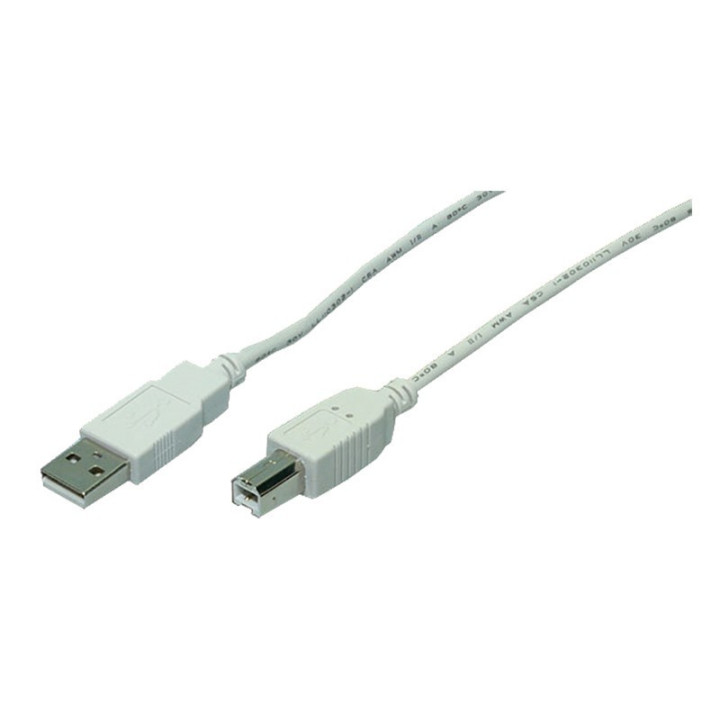 Logilink Cabo USB 2.0 A-B 2m 
