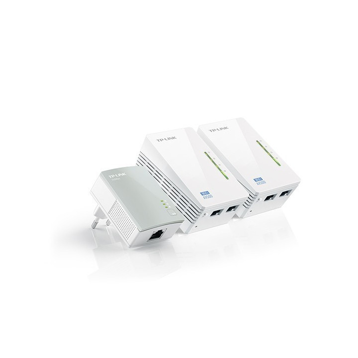 TP-Link AV500 Powerline Universal Wi-Fi Range Extender, 2 Ethernet