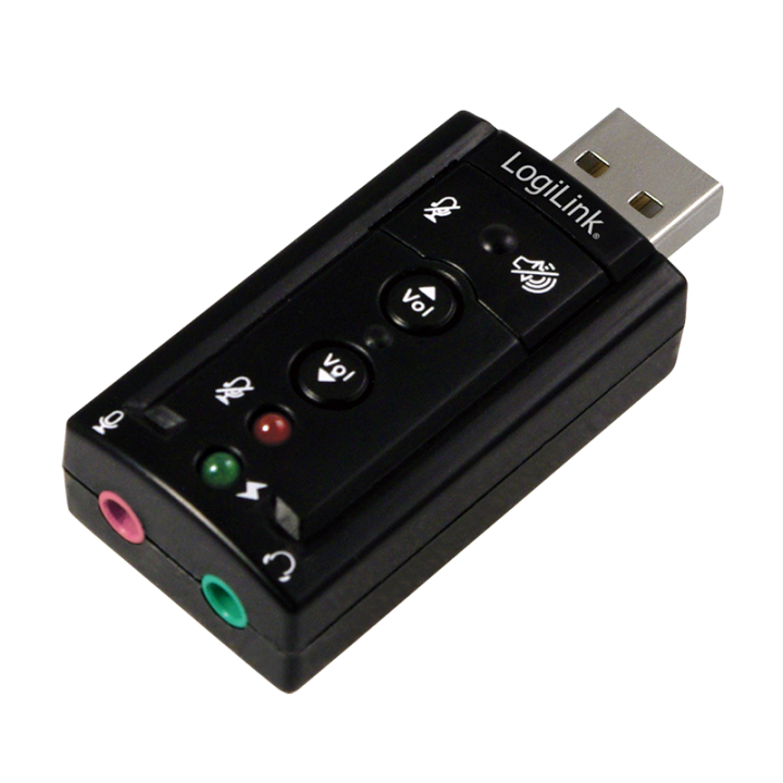 LogiLink® USB Soundcard with Virtual 7.1 Soundeffects