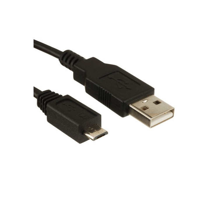 Sharkoon Cabo USB 2.0 A USB Micro-B  Preto 2m