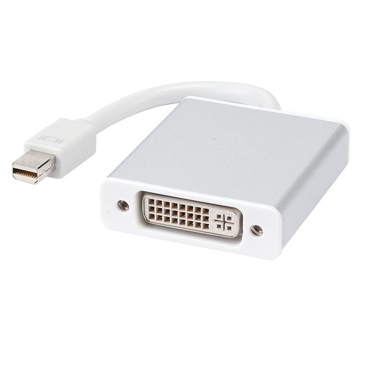 Sharkoon Adaptador mini-DisplayPort 1.2 para DVI-D 15 cm Branco