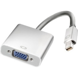 Sharkoon Adaptador mini-DisplayPort 1.2 para VGA 15 cm Branco