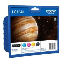 Brother pack de 4 tinteiros preto + Cores 