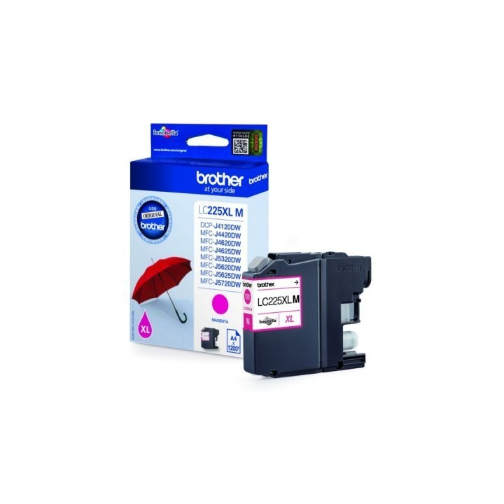 Brother Cartucho tinta magenta grande capacidade LC225XLM