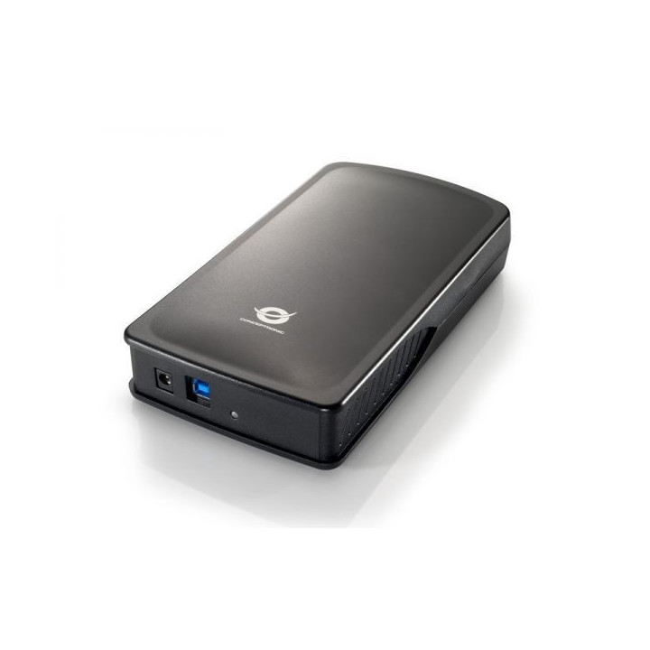 Conceptronic Caixa Externa para Discos Rígidos 3.5 USB 3.0 Preto