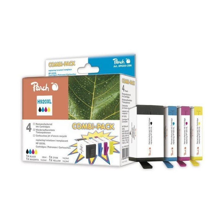 Peach Pack Tinteiros Compatível HP 920XL C2N92AE 