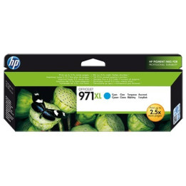 HP 970XL Tinteiro Ciano 971XL Original de Alta Capacidade - CN626AE