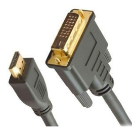 Equip Cabo HDMI/DVI Digital Adapter 3,0m M/M Preto 