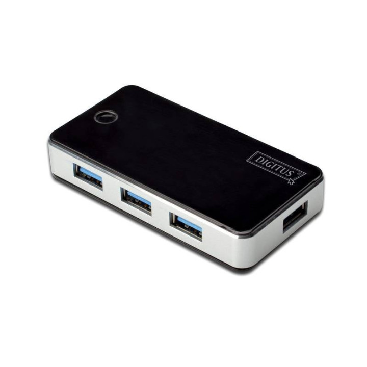 Digitus USB 3.0 Hub 4-port Black