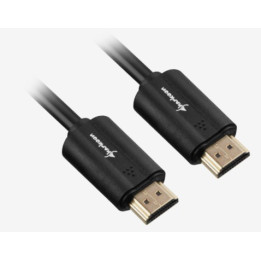 Sharkoon Cabo HDMI 2.0 4K 1 Metro Preto
