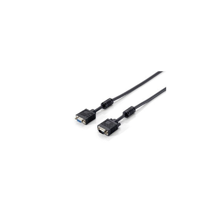 Equip Cabo Extensão VGA HDB15 3+7 M/F 1m  