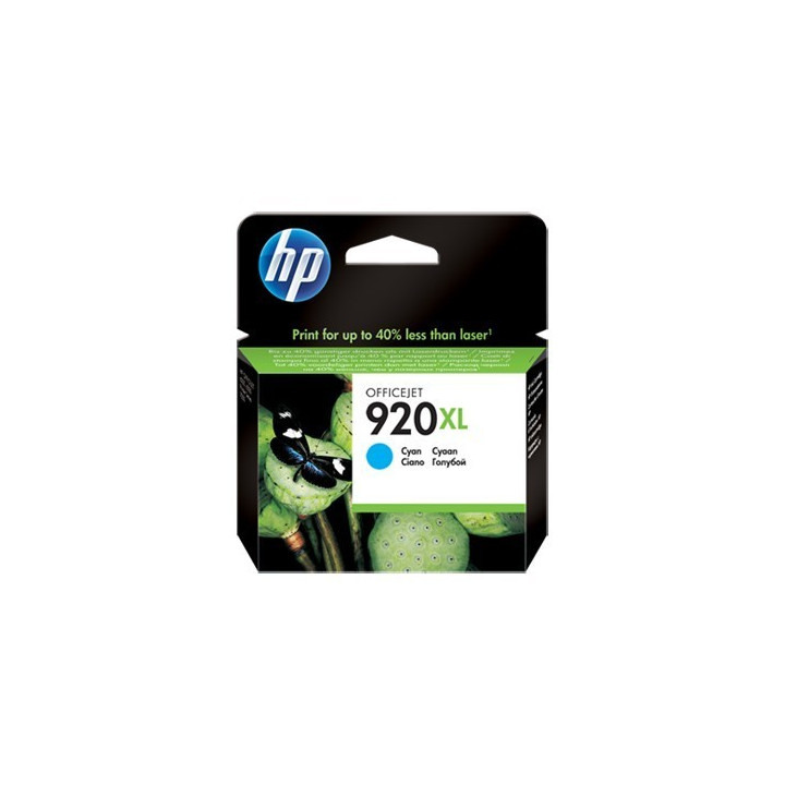 HP Tinteiro Original 920XL Ciano de elevado rendimento 