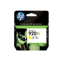 HP Tinteiro Original 920XL Amarelo de elevado rendimento 