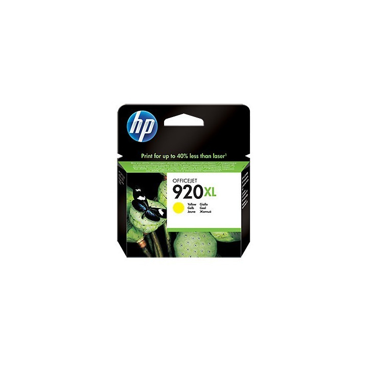 HP Tinteiro Original 920XL Amarelo de elevado rendimento 