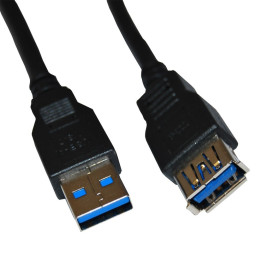 Sharkoon Extensão USB 3.0 Tipo A 1M Preto