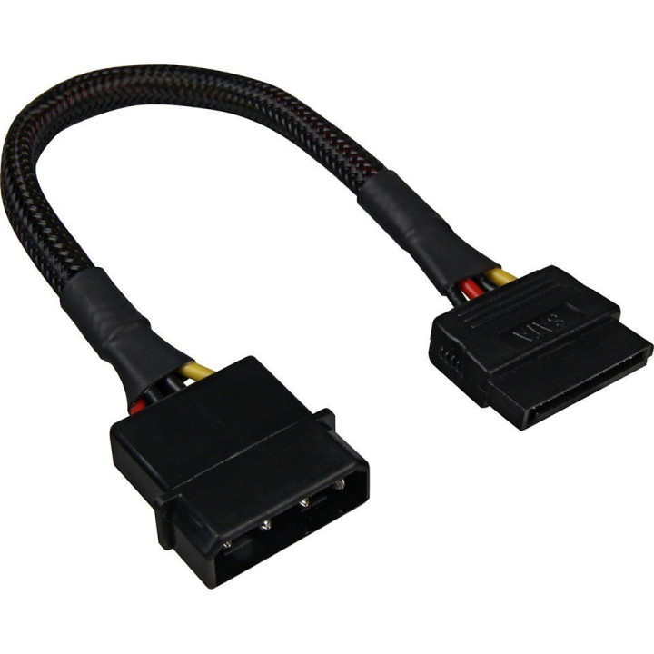 Sharkoon Adaptador Molex Para SATA 15cm Preto