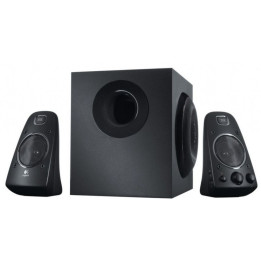 Colunas Logitech Speaker System Z623 THX Pretas