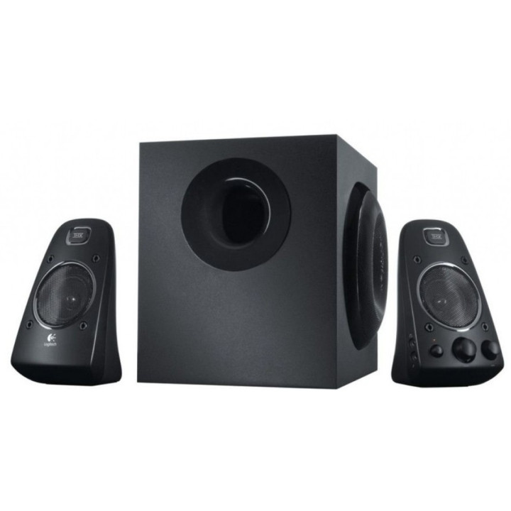 Colunas Logitech Speaker System Z623 THX Pretas