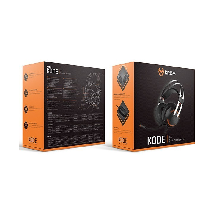 Krom Kode 7.1 Gaming Headset 