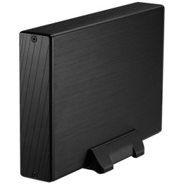 TOOQ Caixa Externa HDD 3,5 Sata USB 2.0/3.0 Preta