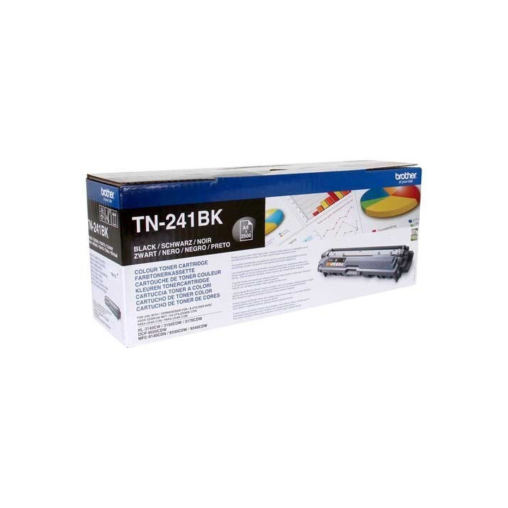 Toner Original Brother TN-241BK Preto
