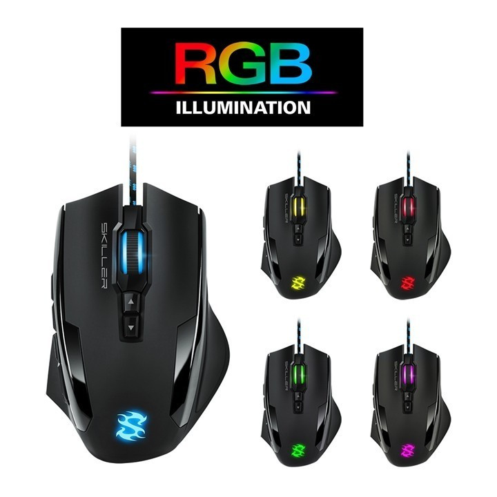 Rato Gaming Sharkoon Skiller SGM1 Preto