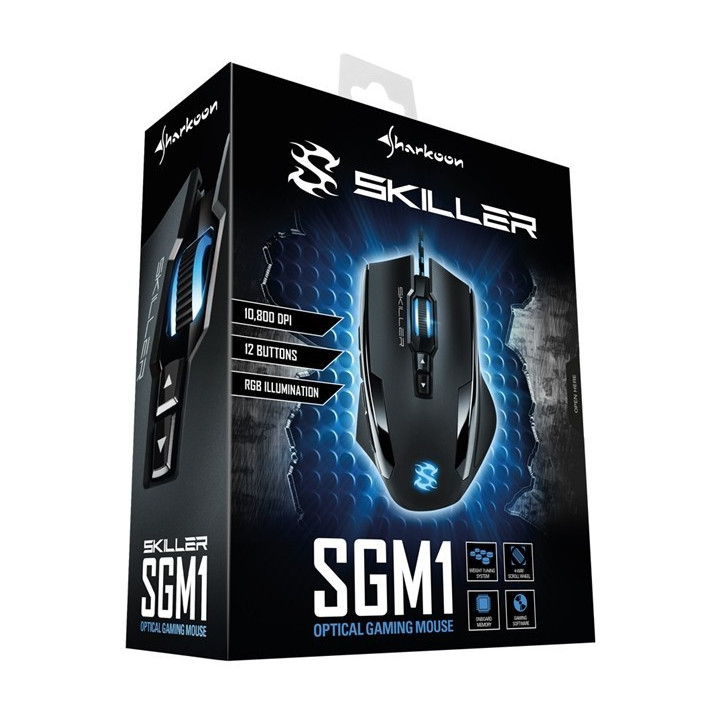 Rato Gaming Sharkoon Skiller SGM1 Preto