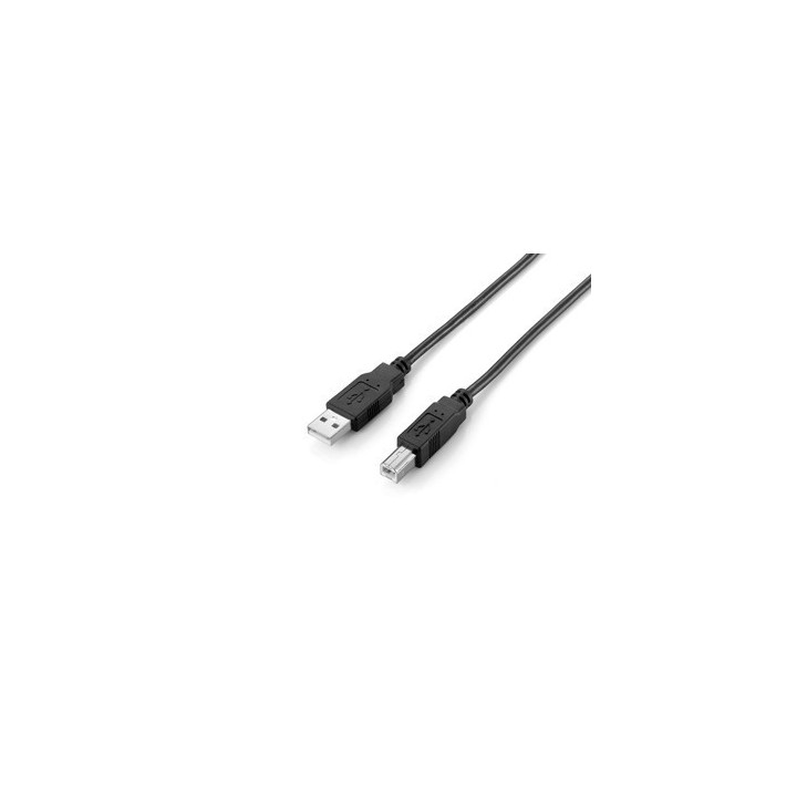 Equip Cabo USB 2.0 A-B M/M 5m - Preto