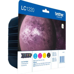 Brother LC1220 Pack 4 tinteiros