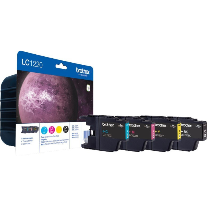 Brother LC1220 Pack 4 tinteiros