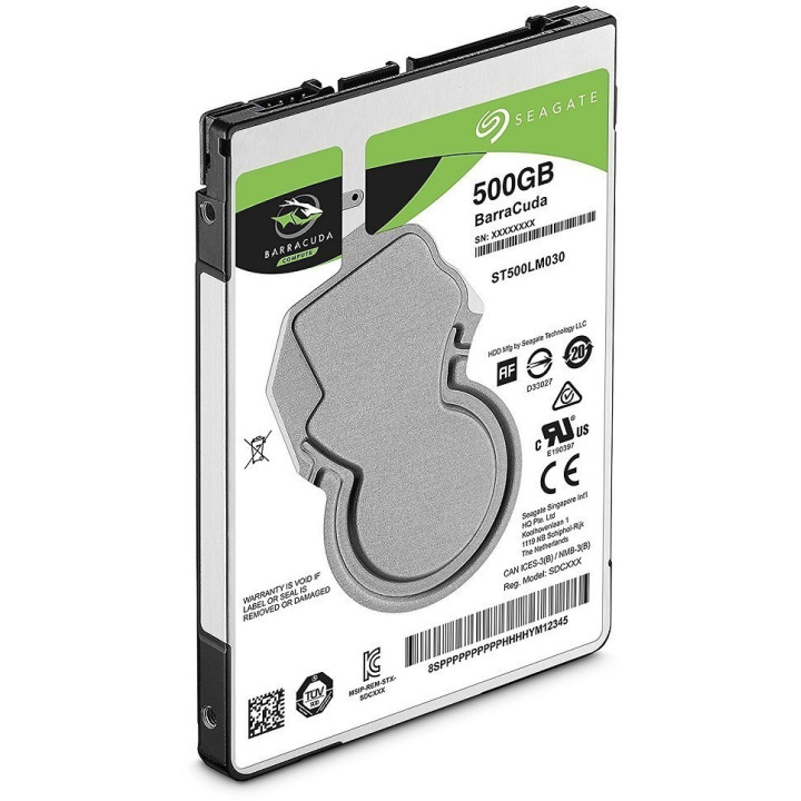 Seagate Barracuda 500GB 5400RPM 128MB SATA III 2.5 