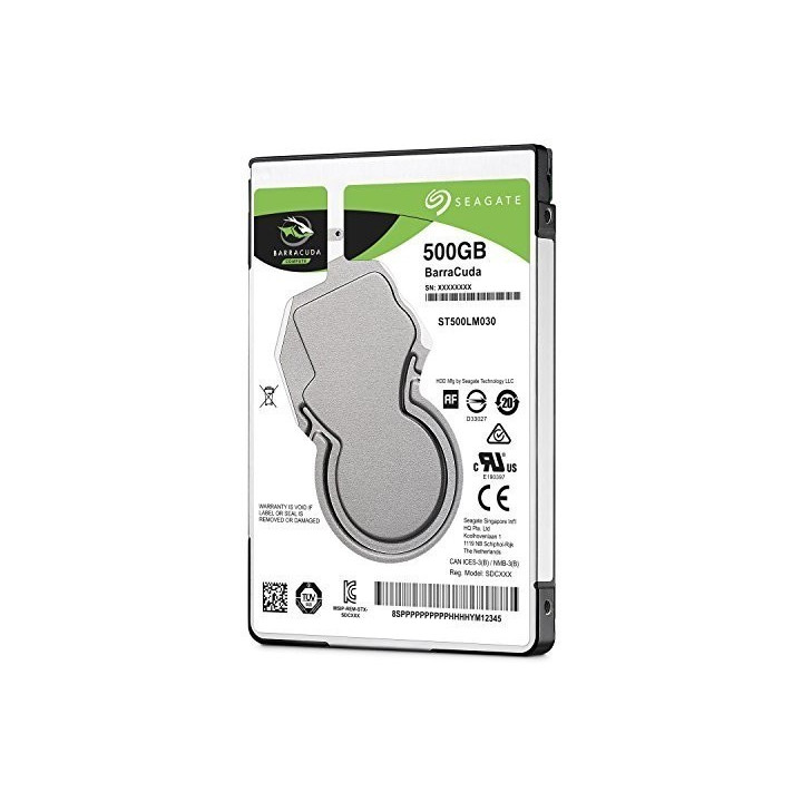Seagate Barracuda 500GB 5400RPM 128MB SATA III 2.5 