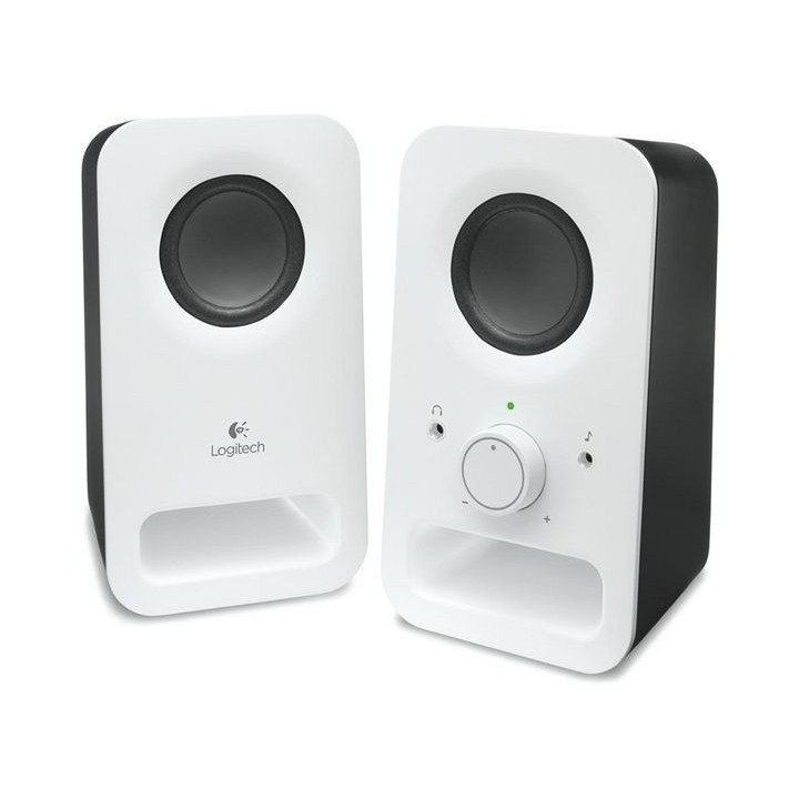 Logitech Z150 Colunas de Som 2.0 Snow White